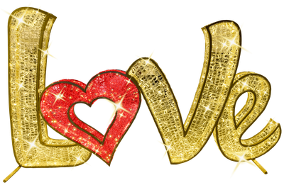 Grand lettrage LOVE Darlington