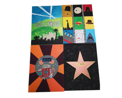 Pack tableaux art cinéma