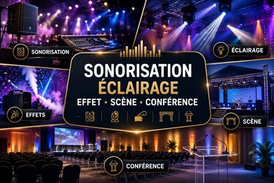 Sonorisation / Lumière / Effet / Conférence