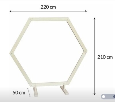 Arche hexagonale bois