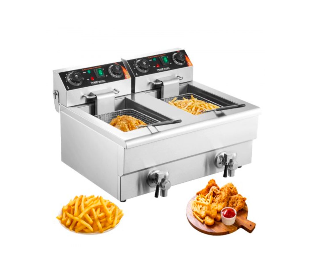 Friteuse double