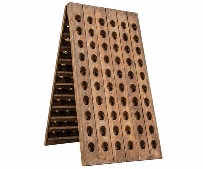 Porte bouteille bois