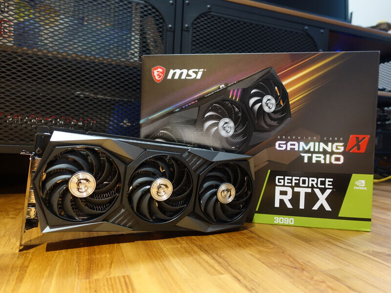 MSI GeForce RTX 3090 Gaming X Trio 24 GB GDDR6X Graphics Card