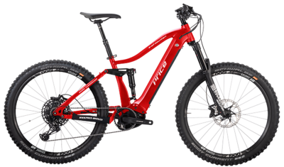 Noleggio e-bikes Fully (Forcella Anteriore e ammortizzatore posteriore)