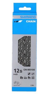 XT CN-M8100 12-speed 138 links Quick-Link chain