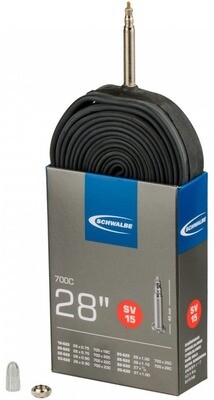 Road inner tube SV15 700x18-28C, Valve 40mm