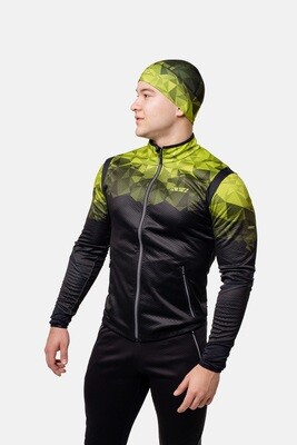 Tornado cross-country skiing jackets oil green/black
