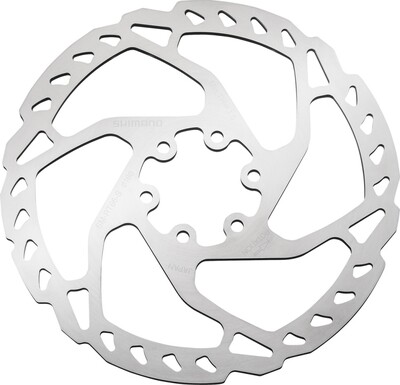 SLX disque 160mm SM-RT66MS, 6 trous, silver OEM packaging