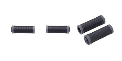 Poignees viper 92mm black/gres