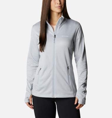 W Park View Grid Fleece Full Zip