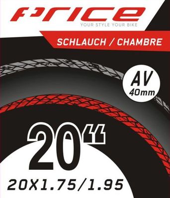 Inner tube 20&quot; AV 40 mm
