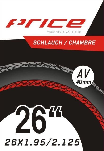 Inner tube 26&quot; AV 40 mm