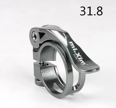 Quick release saddle clamp Ø31.8 mm