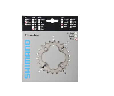 Deore 3x11 chainring 22 teeth