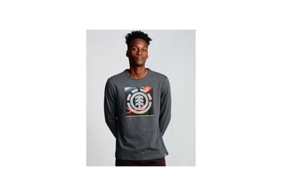 Surge Icon Ls Charcoal Heather
