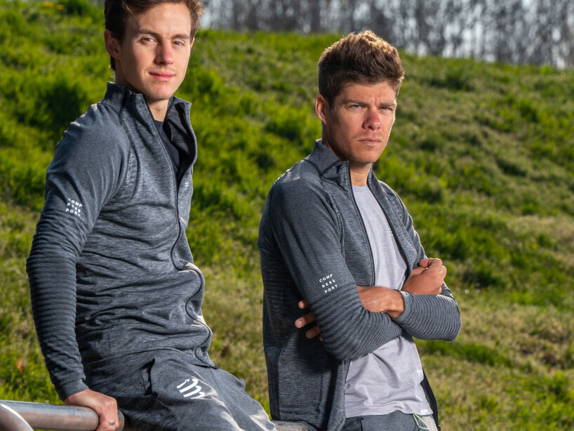 Seamless Zip Sweatshirt grey melange