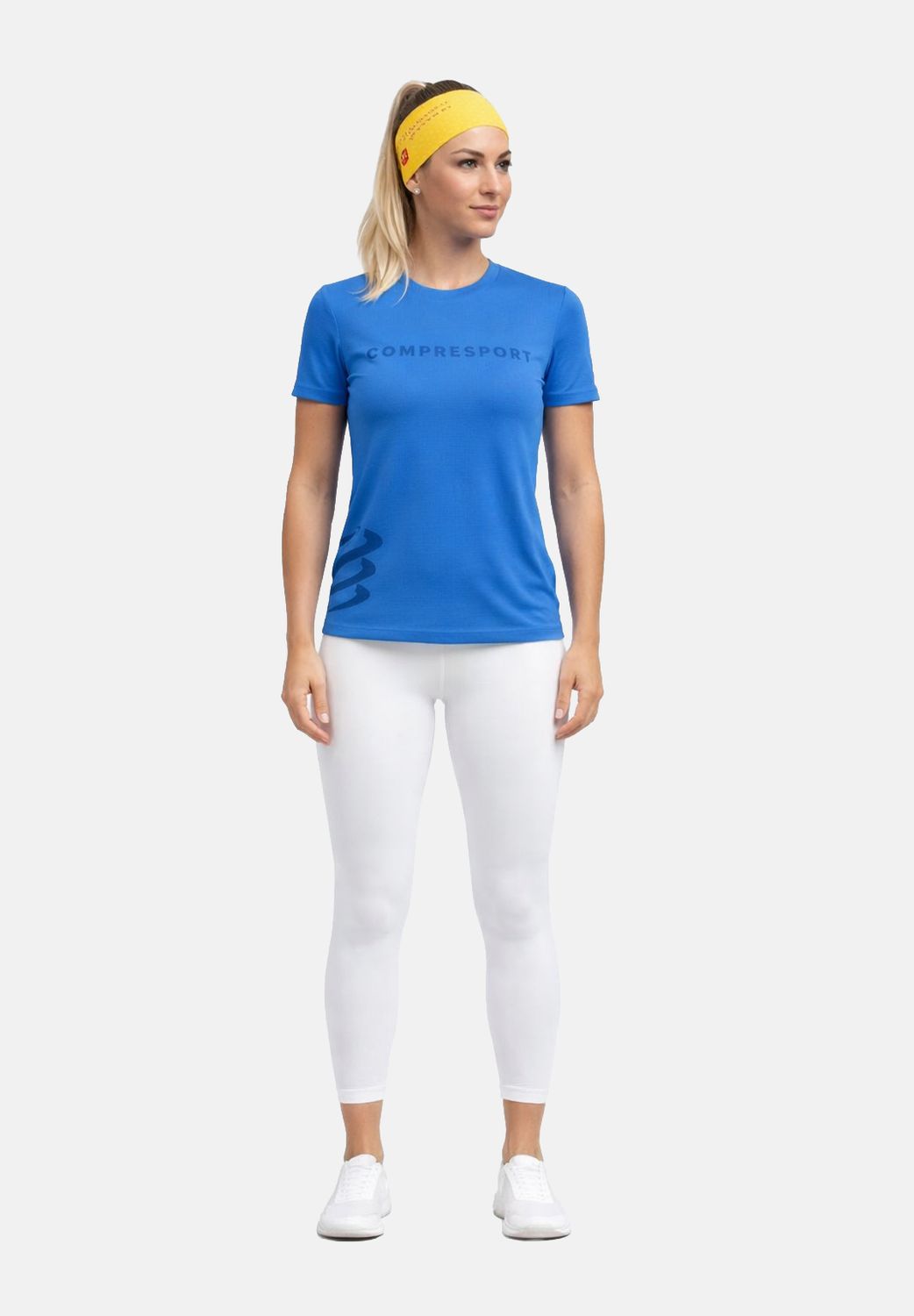 Logo SS Tshirt W Pacific coast, Estate blue