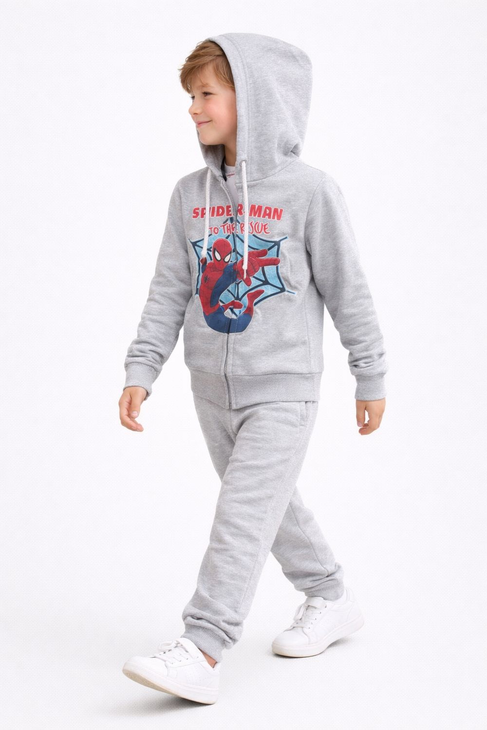 Boys Grey Hoodie & Jogger Set Boys Grey Hoodie & Jogger Set