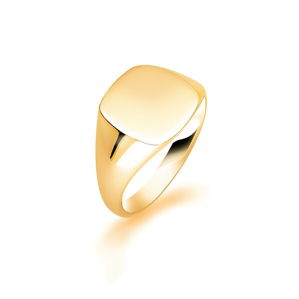 Ultra Heavy 18ct Yellow Gold Oval Signet Ring
