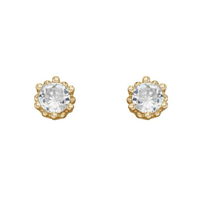 Gold plated CZ Studs