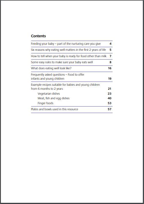 Eating Well for South Asian Children, 6 months to 2 years (PDF/Digital Download only)