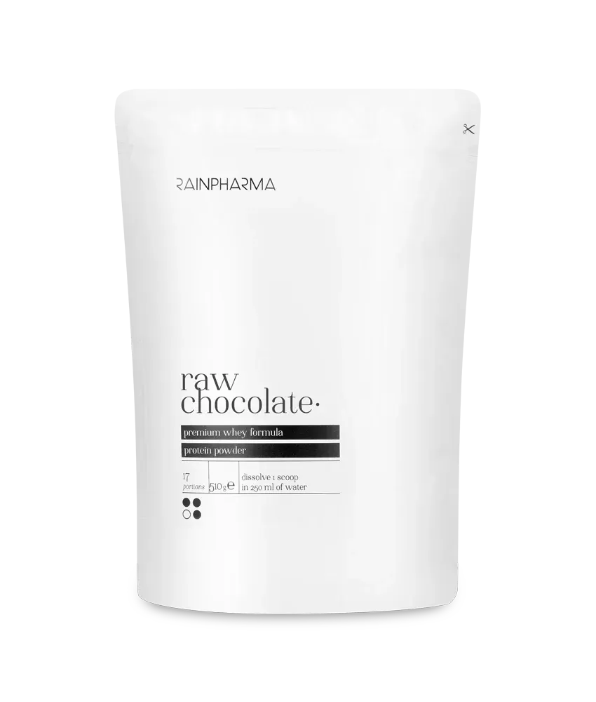 Raw choclate 510 g shake