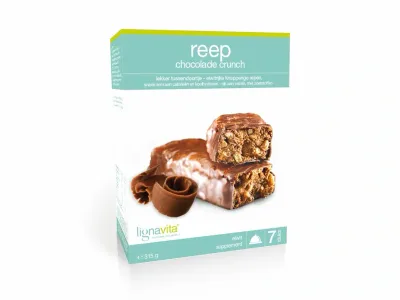 Lignavita Reep Chocolade Crunch (7 repen)