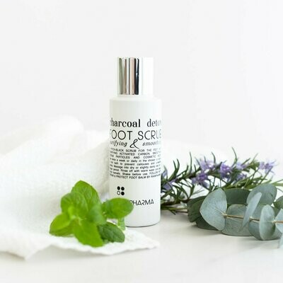 Charcoal Detox Foot Scrub 100 ml