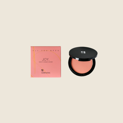 "ALL YOU NEED"  COMPACT POEDER RAINPHARMA -  MINERALE POEDER - BLUSH Rainpharma