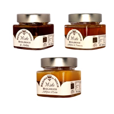 Honey box - 3 vasetti di miele da 250g Honey box - 3 vasetti di miele da 250g