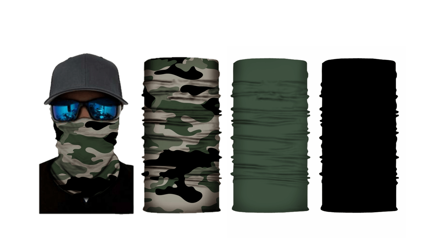 Multifunktions-tuch, Bandana 3er Bundle