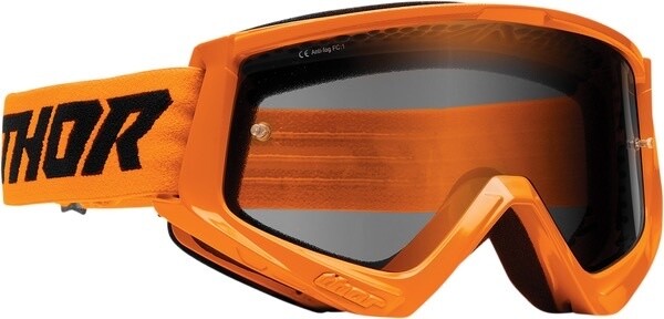 Combat Sand Racer Motorradbrille Quadbrille orange, getöntes Glas