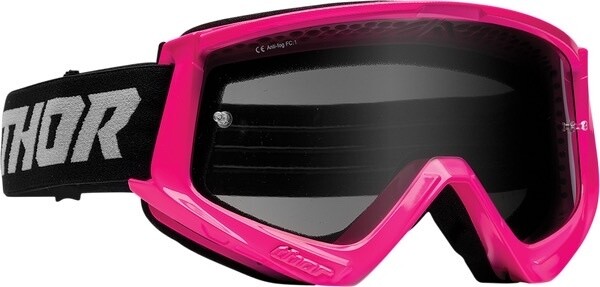 Combat Sand Racer Motorradbrille Quadbrille pink, getönt Glas