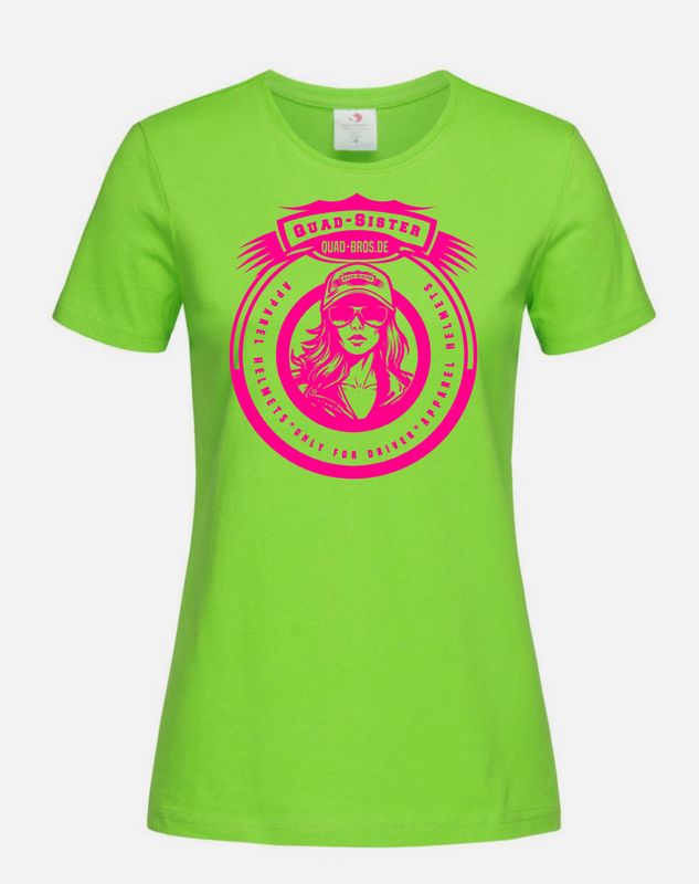 Quad-Sister WOMAN T-Shirt " Pink Sweet Sister"