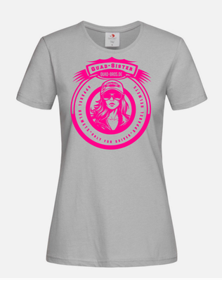 Quad-Sister WOMAN T-Shirt " Pink Sweet Sister"