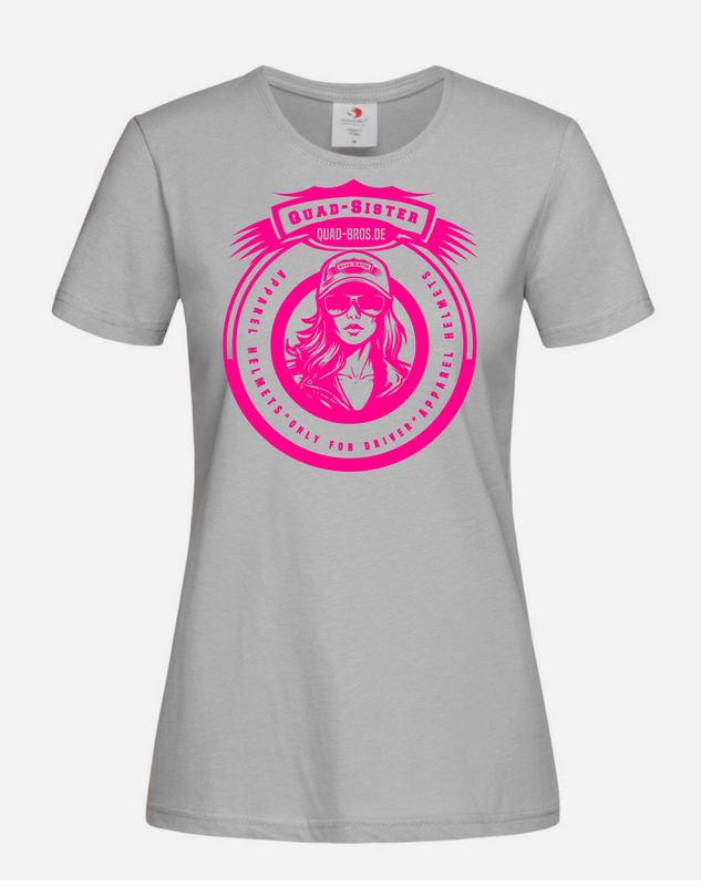 Quad-Sister WOMAN T-Shirt " Pink Sweet Sister"