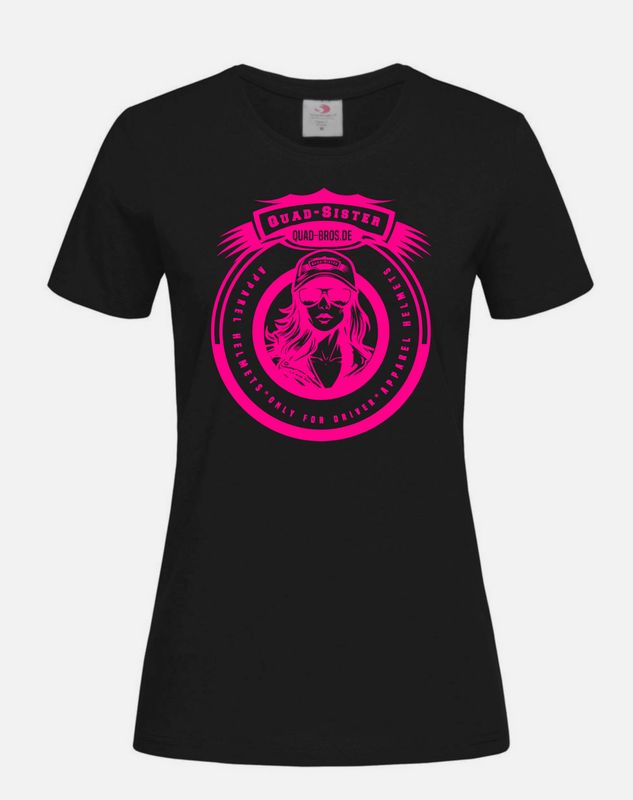 Quad-Sister WOMAN T-Shirt " Pink Sweet Sister"