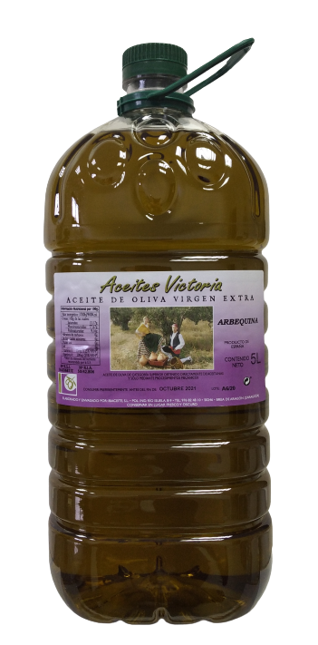 Garrafa 5 LITROS Aceite de oliva virgen extra.