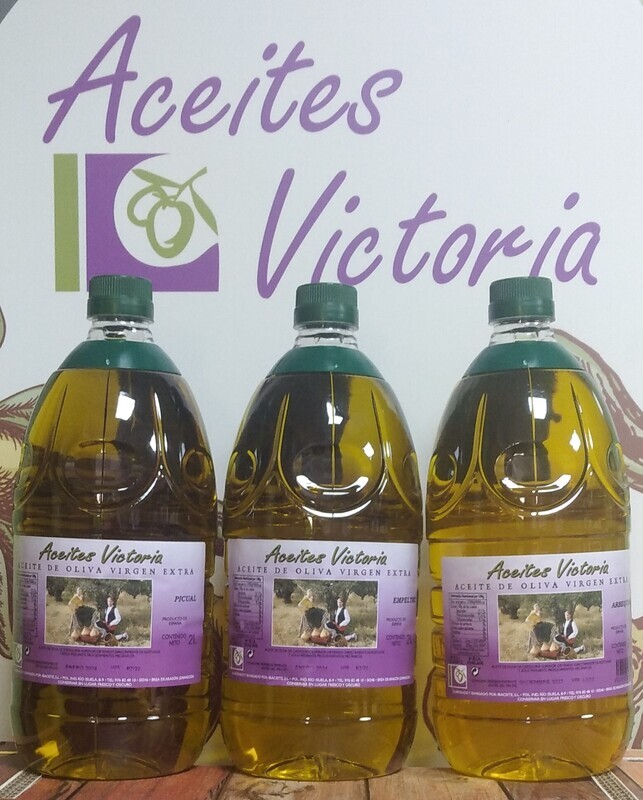 CAJA de 9 botellas X 2L Aceite de oliva Virgen Extra