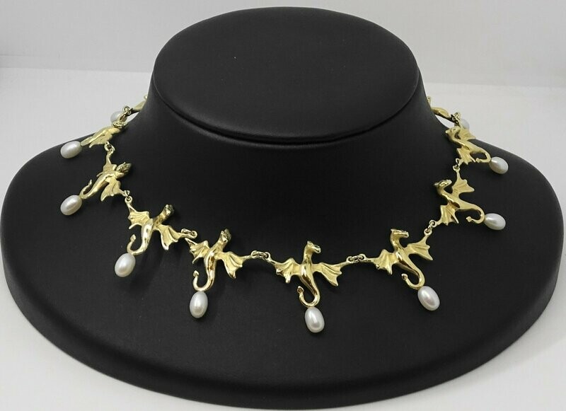 Drachenfels Hals-Halskette PH255 Drachenfels Hals-Halskette PH255 "Drachen-Collier"