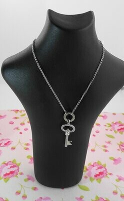 GM-Schlüssel-Halskette Silber 906799430