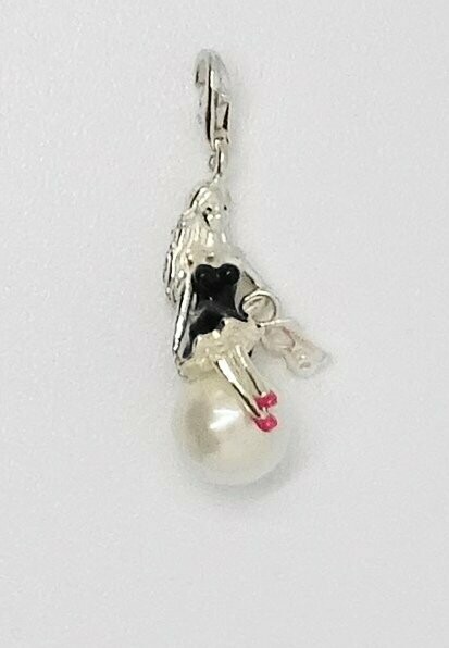 Thomas Sabo Charm-Anhänger CH635 "Barbie auf Perle"