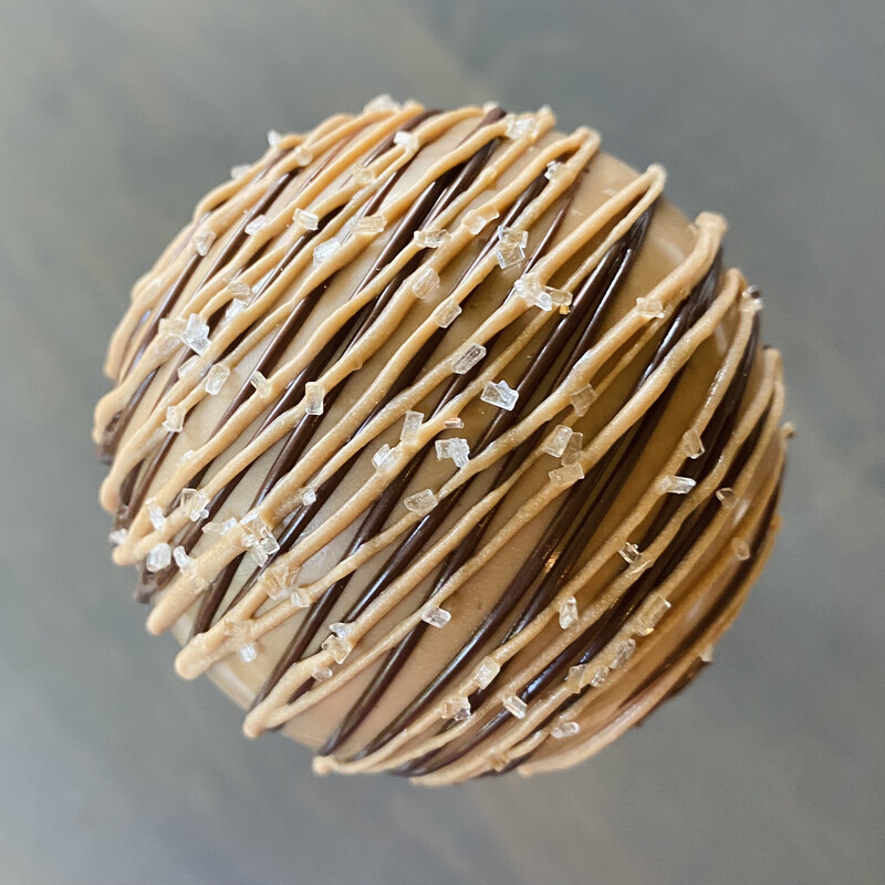 Large Salted Caramel Chocolate Hot Cocoa Bomb