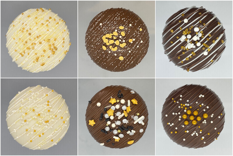 6pc Mixed Large Hot Cocoa Bombs