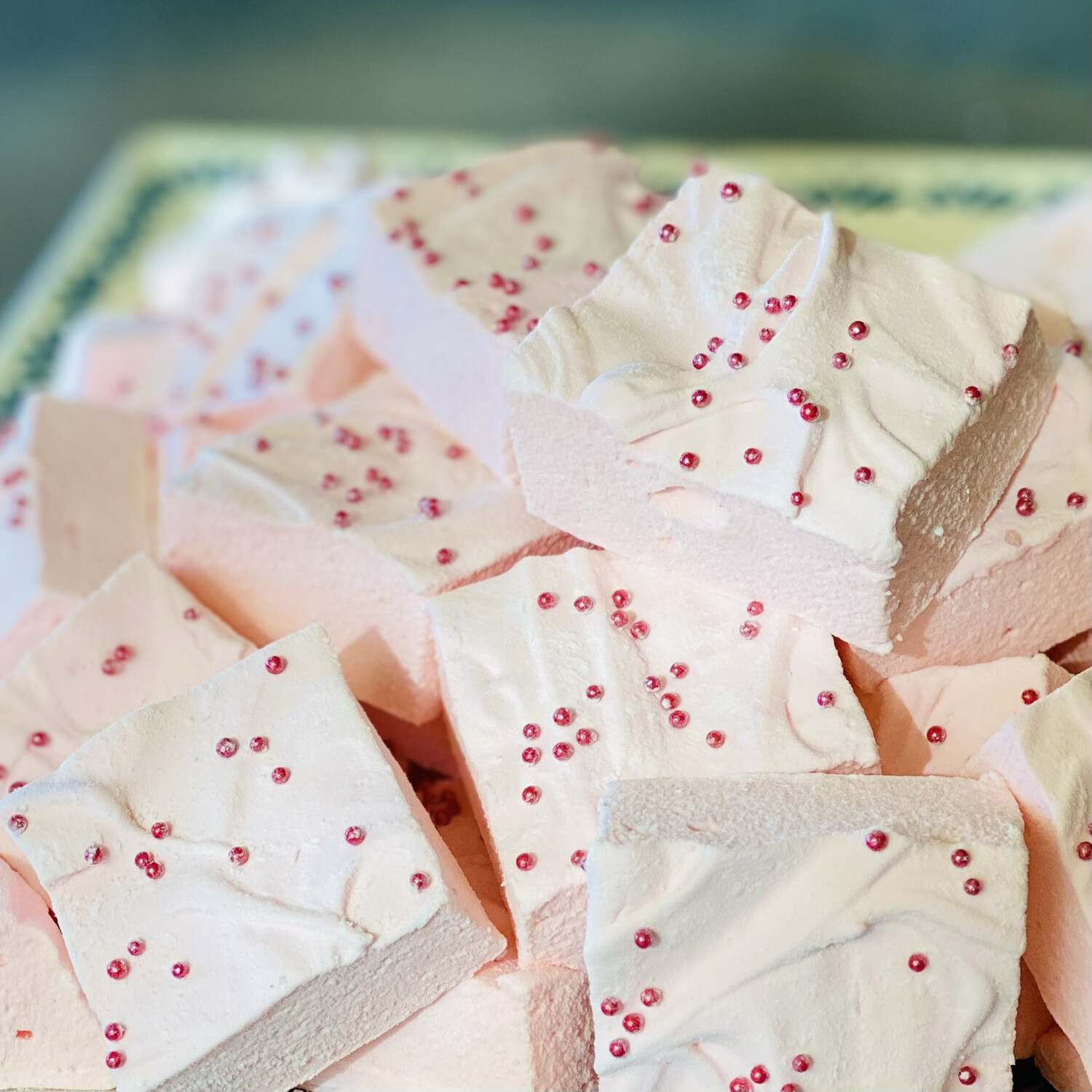 Raspberry Marshmallows (qty 6)