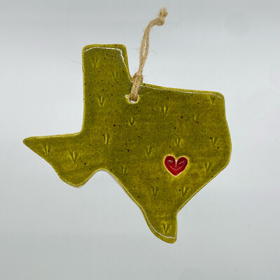 Cactus Theme Austin ❤️ Texas Ornament, Large