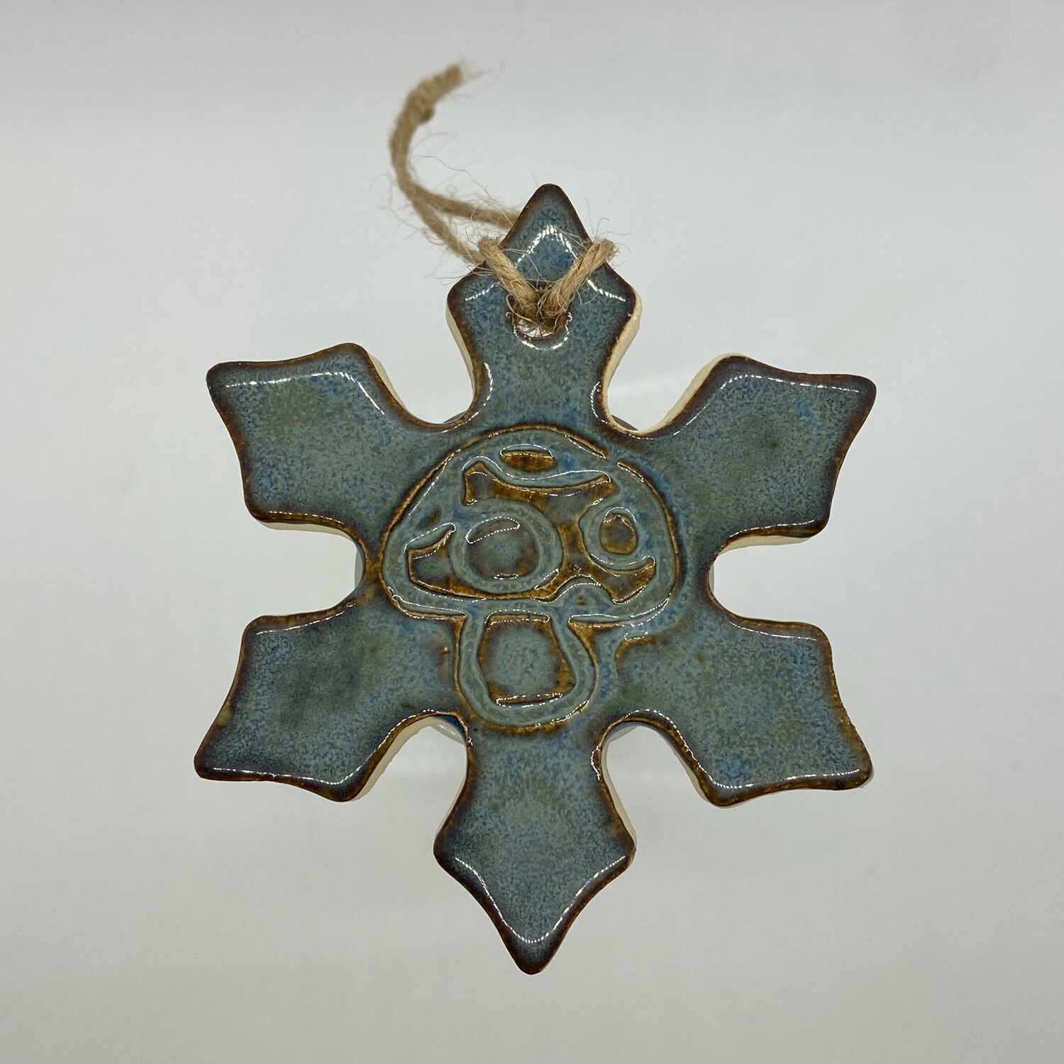 Mushroom Snowflake Ornament