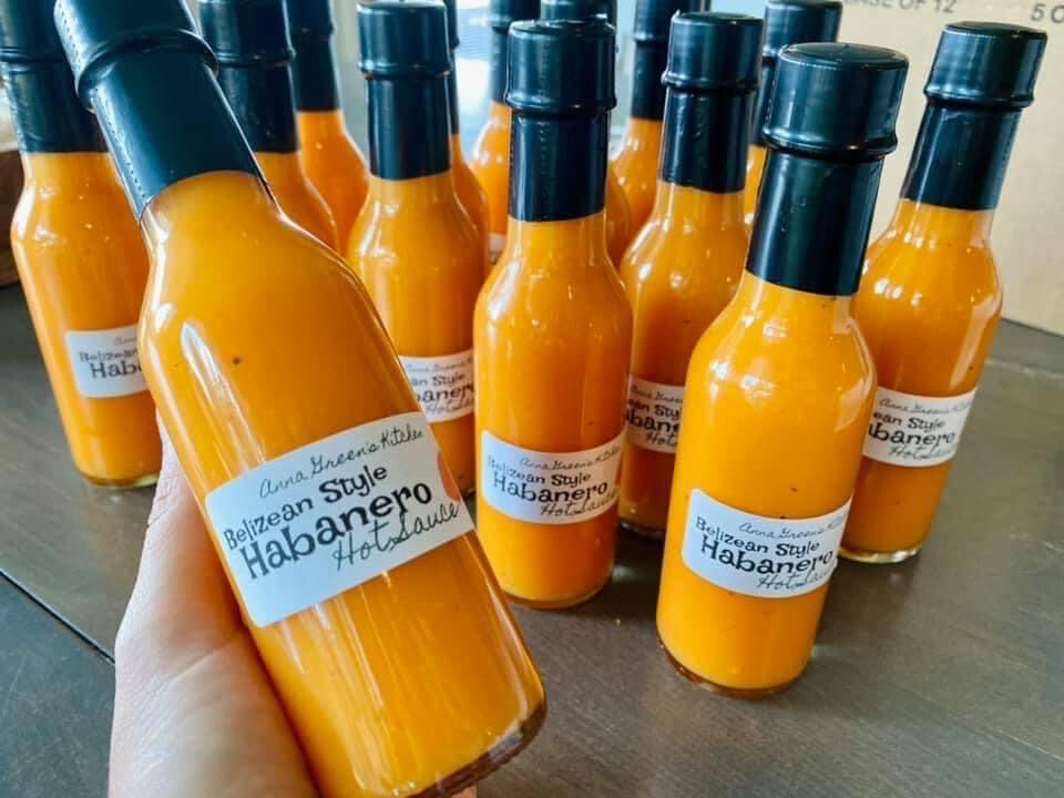 Habanero Hot Sauce, Belizean Style