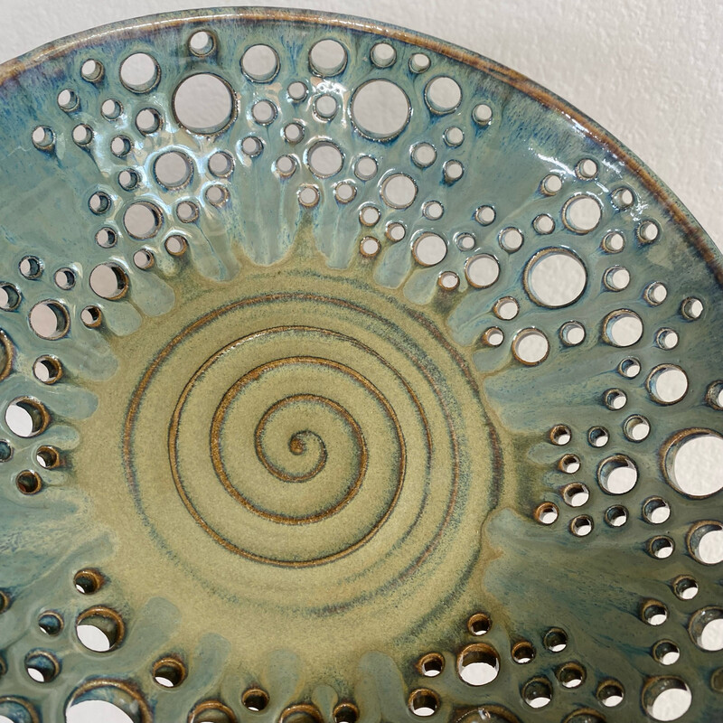 Large Carved Bowl