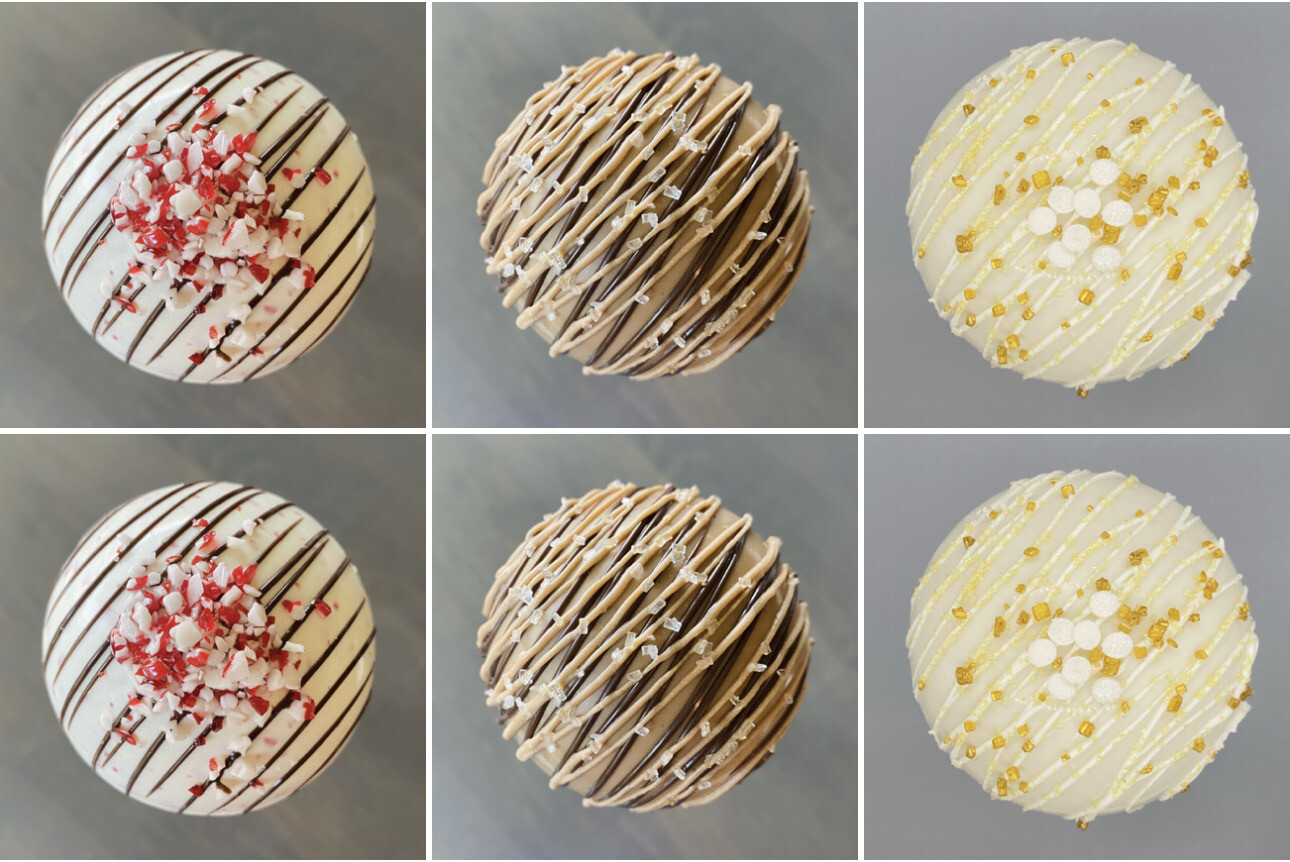 6pc Mixed Large Hot Cocoa Bombs